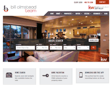 Tablet Screenshot of billolmsteadteam.com